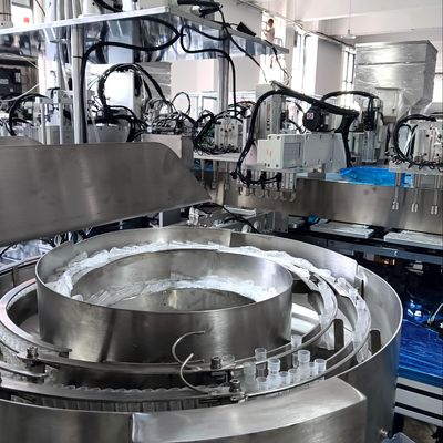 Non-standard automated pump head assembly machine, loop line type, complex assembly process, equipment with high technical content