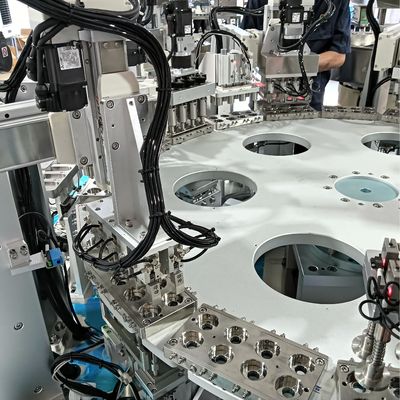 Index motion 8-cavity automated milk cap assembly machine, stable operation, accurate positioning