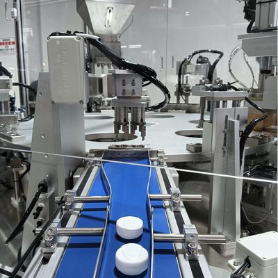 قیمت خوب دستگاه مونتاژ درپوش رطوبت‌گیر خودکار سیلیکاژل، قابل تنظیم، کنترل‌شده توسط PLC و با صفحه نمایش آنلاین