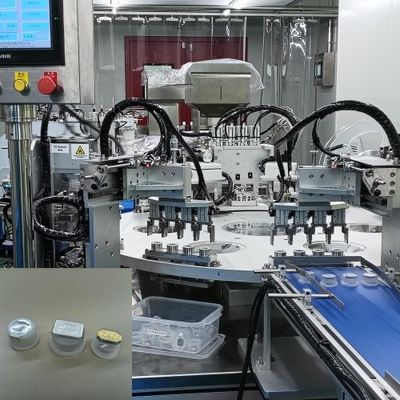 دستگاه مونتاژ Euro Cap برای پوشش فیلم تزریقی با کنترل PLC