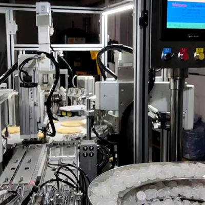 قیمت خوب دستگاه مونتاژ کلاه CRC با کنترل PLC آنلاین