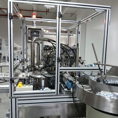 قیمت خوب دستگاه مونتاژ اتوماتیک با یک کلاه حلقه، در دسترس در پیکربندی های چرخ دار و مکانیکی. آنلاین