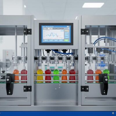 High-Speed Production Jelly Cap Screwing Machine with Touch Screen Operation and Adjustable Speed