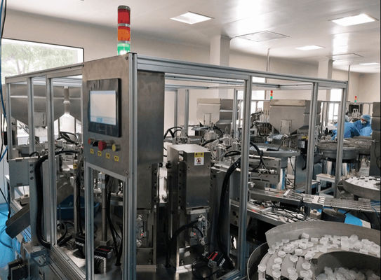 قیمت خوب دستگاه مونتاژ کپسول تزریقی ماشین اتوماتیک کپسول با سیستم کنترل PLC آنلاین