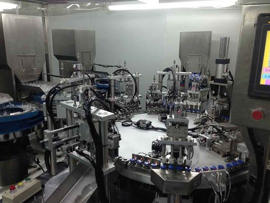 قیمت خوب دستگاه مونتاژ پوشش پلاستیکی آلومینیومی با سیستم PLC آنلاین