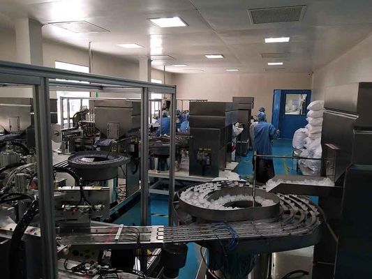 قیمت خوب دستگاه مونتاژ کلاه دوگانه با سیستم کنترل PLC آنلاین