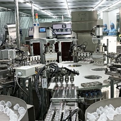 دستگاه گردآوری بطری تزریقی با دو قفل دوگانه