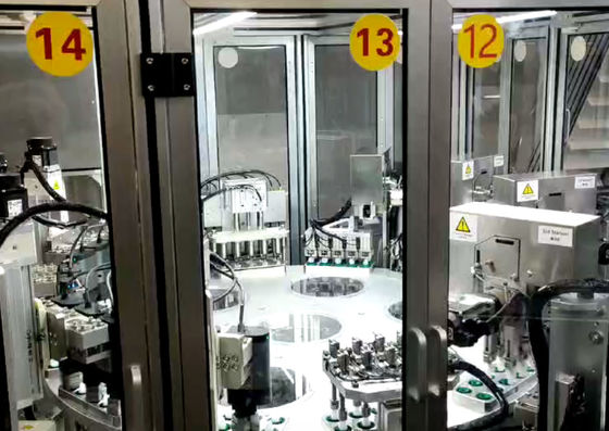 قیمت خوب سیستم کنترل PLC و صفحه لمسی HMI عملیات ساده نگهداری آسان عملیات ضروریات روزانه ماشین مونتاژ آنلاین