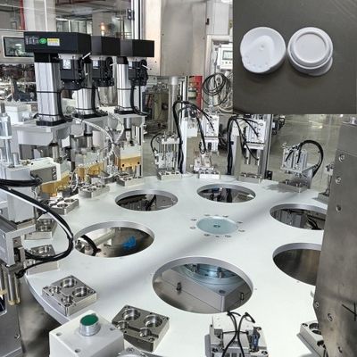 دستگاه مونتاژ درپوش خشک کن با نرخ رضایت بخش 99٪، کنترل PLC و تشخیص سنسور فوتوالکتریک