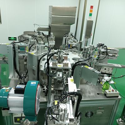 قیمت خوب دستگاه مونتاژ خودکار برای کلاه های یودوفور دستگاه چرخ دار عملکرد کنترل PLC عملکرد صفحه نمایش آنلاین
