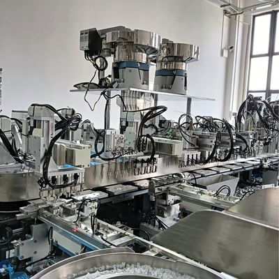 قیمت خوب دستگاه مونتاژ سر پمپ اتوماتیک غیر استاندارد، نوع حلقه ای با ظرفیت بالا، پیکربندی بالا و کیفیت تجهیزات خوب آنلاین