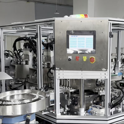 قیمت خوب Fully Automated Lotion Pump Assembly Machine 220V 1500-2500pcs/hr آنلاین