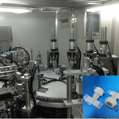 قیمت خوب ISO 9001 Certified Medical Product Assembly Machine for IV Soft Bag Caps Welding with 220V Voltage and 99% Qualified Rate آنلاین