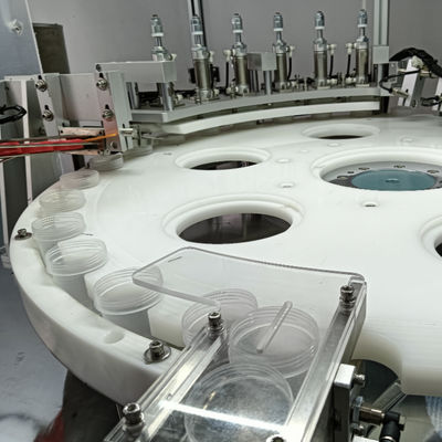 قیمت خوب Automatic Urine Cup Assembly Machine with 99% Qualified Rate 2500-10000pcs/hr Easy to Use Operation آنلاین