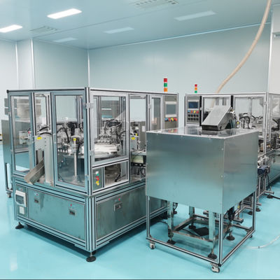 قیمت خوب Automatic Desiccant Cap Assembly Machine with 1500-8500pcs/hr High Efficiency and 98% Qualified Rate آنلاین