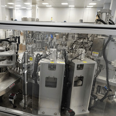 قیمت خوب High-Speed Euro Cap Assembly Machine with 3600-1400pcs/hr Production and 0.6-0.8MPa Air Pressure for Infusion Caps آنلاین