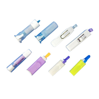 قیمت خوب خط تولید لانسکت ایمنی خودکار با کنترل PLC و عملکرد صفحه لمسی برای 99٪ جمع آوری سوزن جمع آوری خون واجد شرایط آنلاین