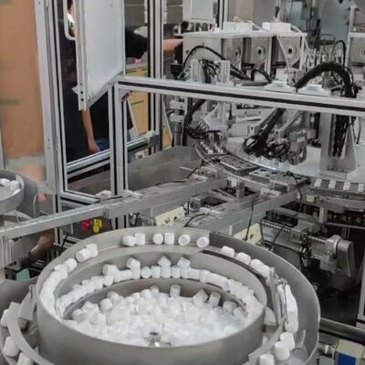 دستگاه مونتاژ درپوش خشک کن با نرخ رضایت بخش 99٪، کنترل PLC و تشخیص سنسور فوتوالکتریک برای خطوط تولید خودکار